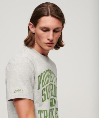 Sportigt T-shirt med tryck