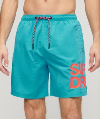 Sportswear Logo 17-tums återvunna badshorts