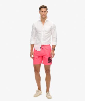 Sportswear Logo 17-tums återvunna badshorts