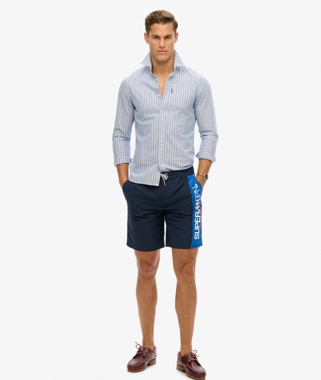 Sportswear Logo 19-tums boardshorts av återvunnet material Sportswear Logo 19-tums boardshorts av återvunnet material