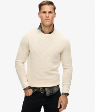 Strickad tröja med struktur Strickad tröja med struktur