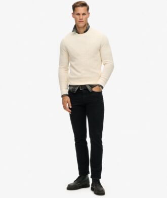 Strickad tröja med struktur Strickad tröja med struktur