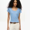 Studios T-shirt med rund hals Studios T-shirt med rund hals