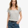 Studios T-shirt med rund hals