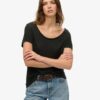 Studios T-shirt med rund hals