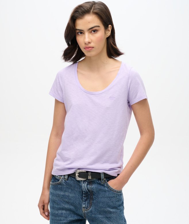 Studios T-shirt med rund hals Studios T-shirt med rund hals