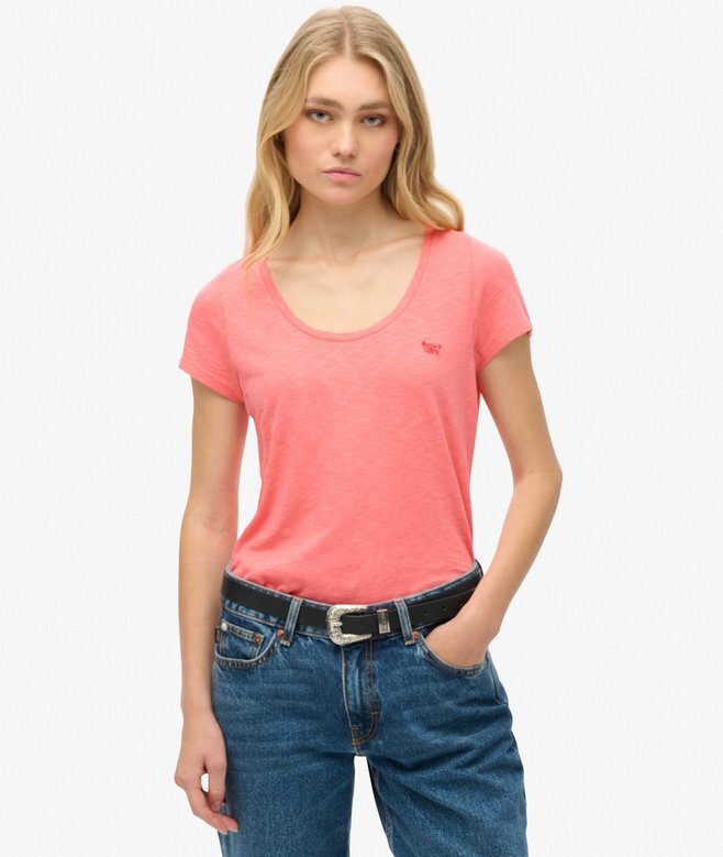 Studios T-shirt med rund hals Studios T-shirt med rund hals