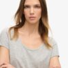 Studios T-shirt med rund hals