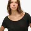 Studios T-shirt med rund hals