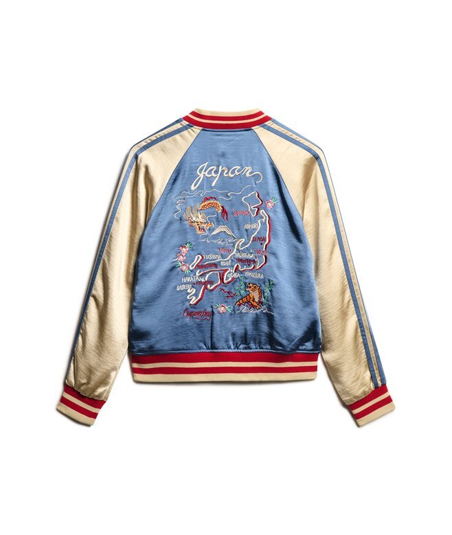 Sukajan-broderad bomberjacka Sukajan-broderad bomberjacka