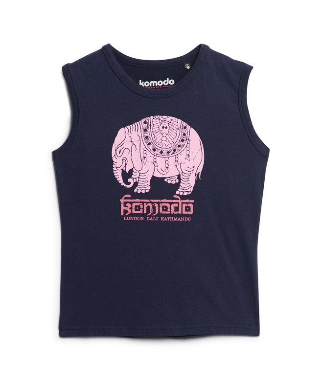 Superdry X Komodo Hathi Slim Vest Top Superdry X Komodo Hathi Slim Vest Top
