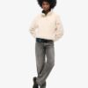 Supermjuk teddyfleece med tryckknappar i halsen Supermjuk teddyfleece med tryckknappar i halsen