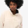 Supermjuk teddyfleece med tryckknappar i halsen Supermjuk teddyfleece med tryckknappar i halsen