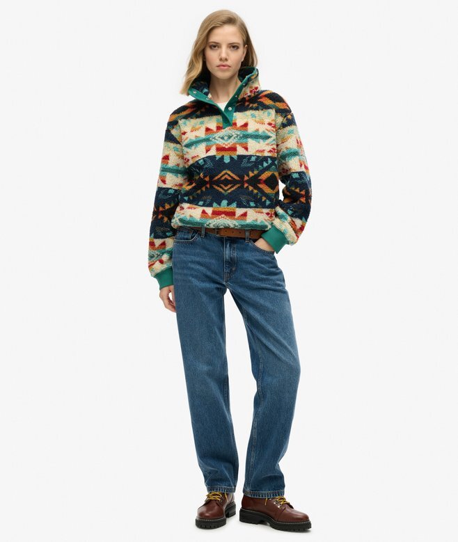 Supermjuk tryckt teddyfleece Supermjuk tryckt teddyfleece