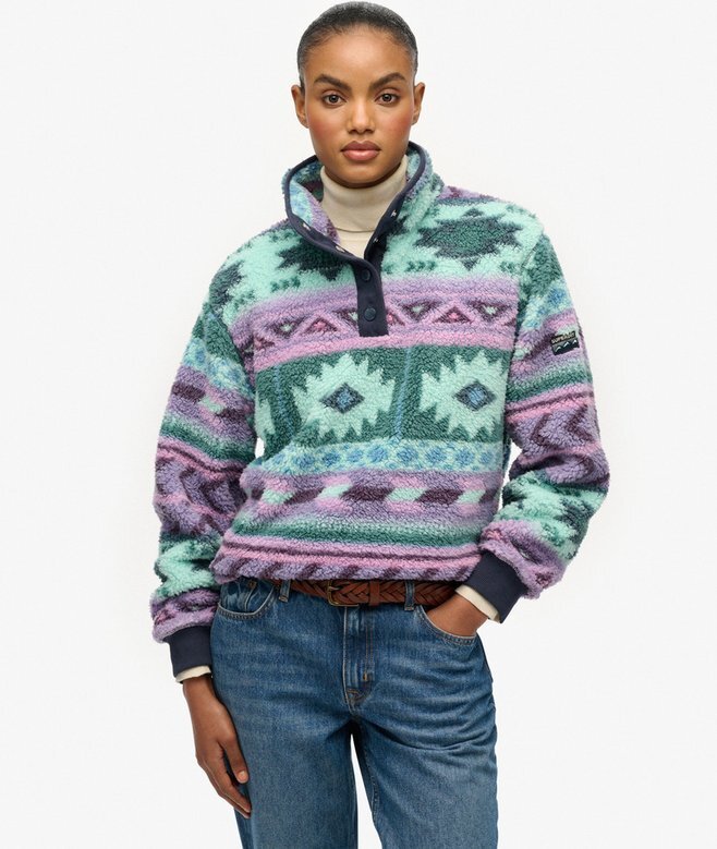 Supermjuk tryckt teddyfleece Supermjuk tryckt teddyfleece