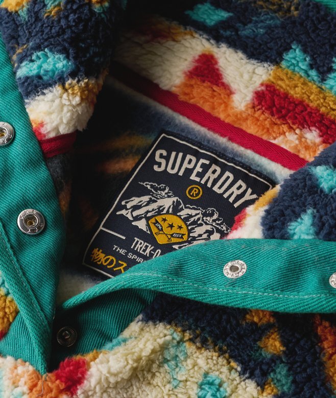 Supermjuk tryckt teddyfleece Supermjuk tryckt teddyfleece