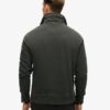 Sweatshirt med halv dragkedja och kontrastsömmar Sweatshirt med halv dragkedja och kontrastsömmar