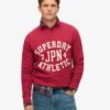 Sweatshirt med sportigt tryck