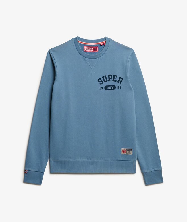 Sweatshirt med sportigt tryck Sweatshirt med sportigt tryck