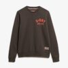 Sweatshirt med sportigt tryck