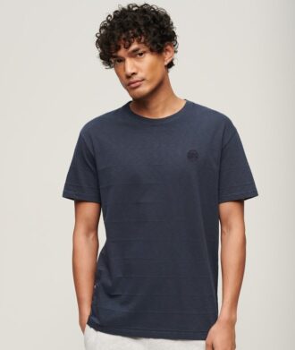 T-shirt i Organic Cotton med Vintage-struktur
