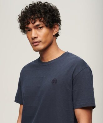T-shirt i Organic Cotton med Vintage-struktur