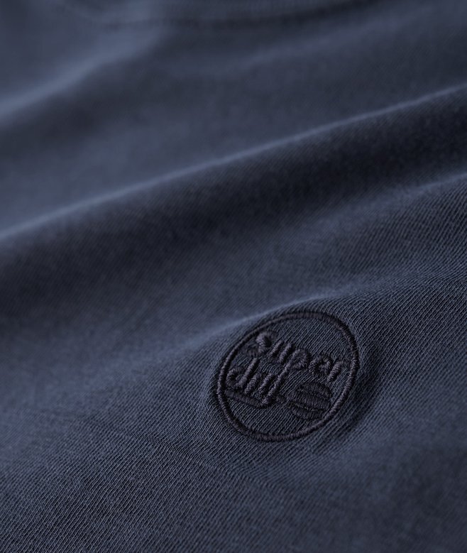 T-shirt i Organic Cotton med Vintage-struktur T-shirt i Organic Cotton med Vintage-struktur