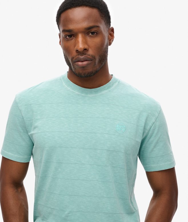 T-shirt i Organic Cotton med Vintage-struktur T-shirt i Organic Cotton med Vintage-struktur