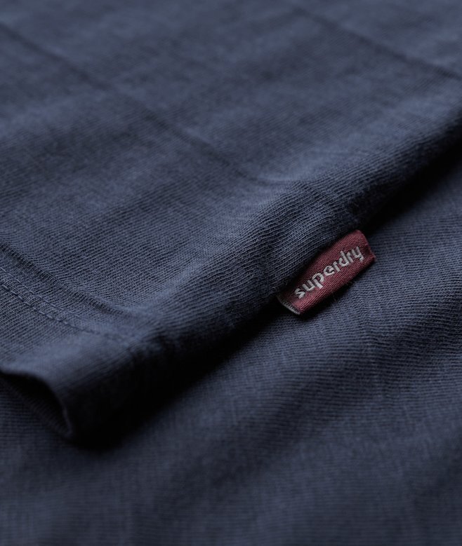 T-shirt i Organic Cotton med Vintage-struktur T-shirt i Organic Cotton med Vintage-struktur