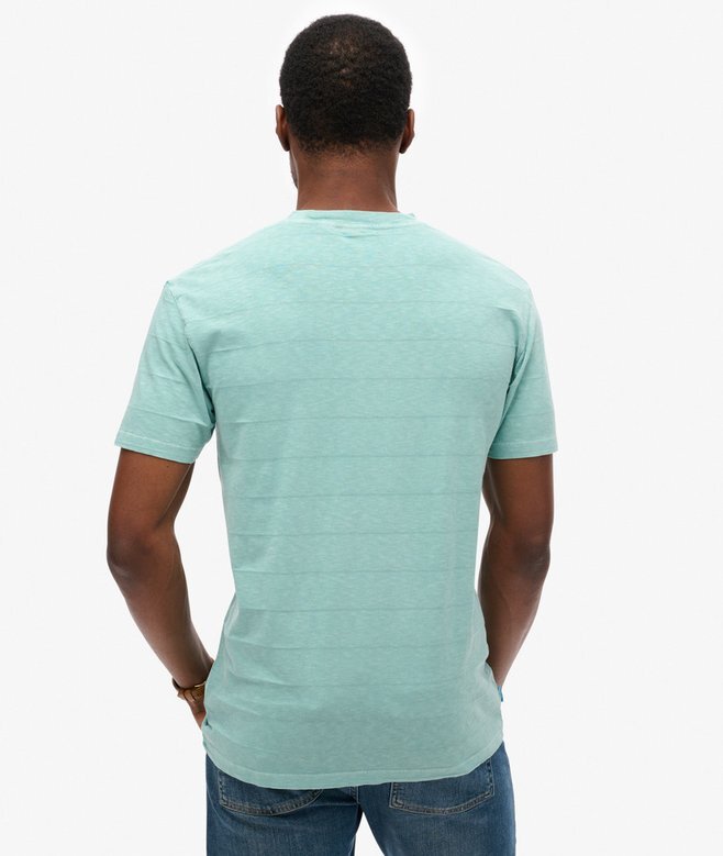 T-shirt i Organic Cotton med Vintage-struktur T-shirt i Organic Cotton med Vintage-struktur