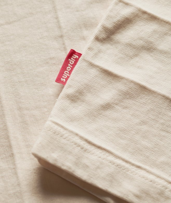 T-shirt i Organic Cotton med Vintage-struktur T-shirt i Organic Cotton med Vintage-struktur