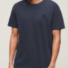 T-shirt i Organic Cotton med Vintage-struktur T-shirt i Organic Cotton med Vintage-struktur