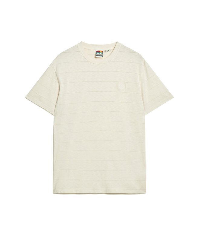 T-shirt i Organic Cotton med Vintage-struktur T-shirt i Organic Cotton med Vintage-struktur