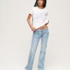 T-shirt med Archive Script-tryck