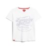 T-shirt med Archive Script-tryck