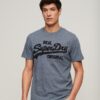 T-shirt med broderat Vintage-logo T-shirt med broderat Vintage-logo