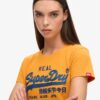 T-shirt med broderat Vintage-logo T-shirt med broderat Vintage-logo