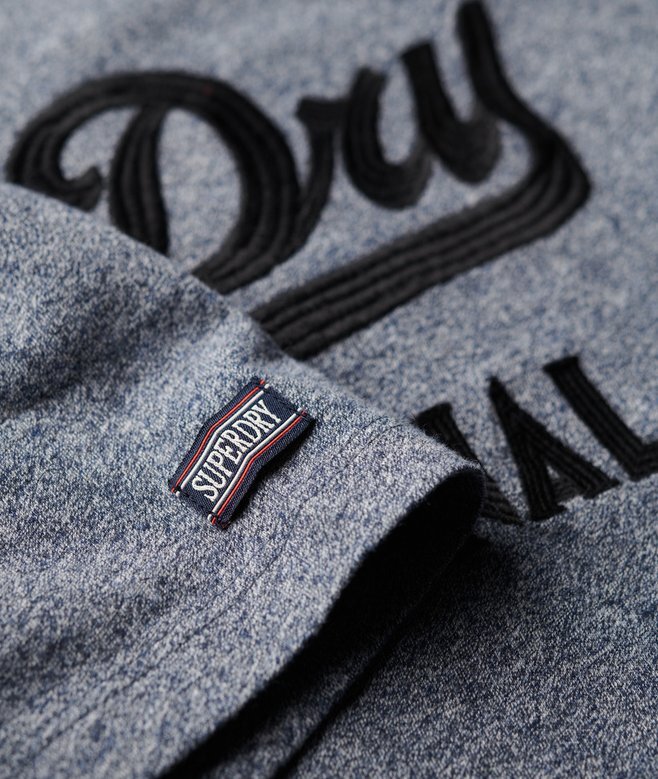 T-shirt med broderat Vintage-logo T-shirt med broderat Vintage-logo
