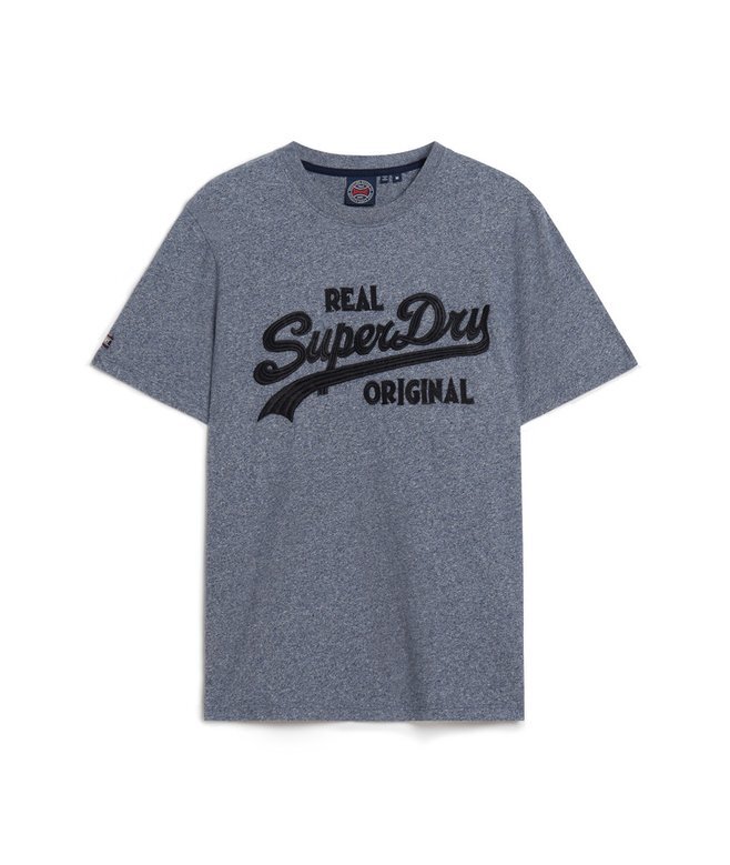 T-shirt med broderat Vintage-logo T-shirt med broderat Vintage-logo
