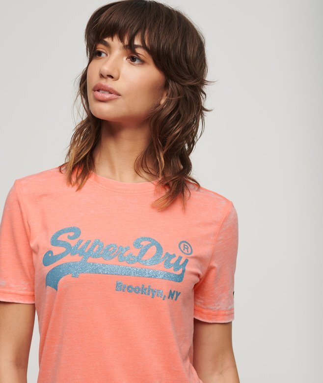 T-shirt med dekorerat Vintage-logo T-shirt med dekorerat Vintage-logo