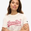 T-shirt med dekorerat Vintage-logo T-shirt med dekorerat Vintage-logo