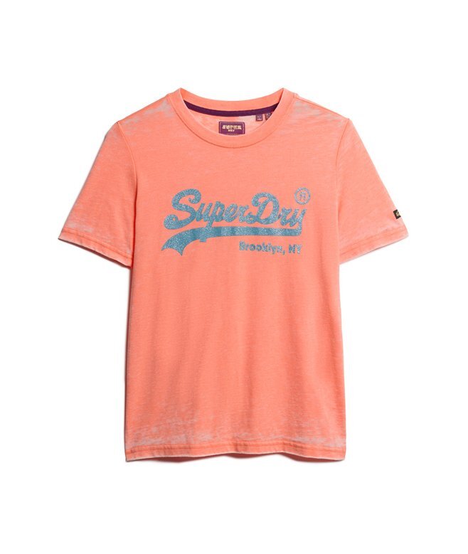 T-shirt med dekorerat Vintage-logo T-shirt med dekorerat Vintage-logo