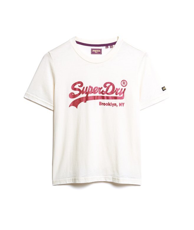 T-shirt med dekorerat Vintage-logo T-shirt med dekorerat Vintage-logo