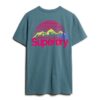 T-shirt med grafiskt tryck på bröstet