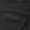 T-shirt med kontrastsydda fickor