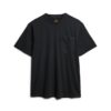 T-shirt med kontrastsydda fickor
