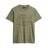 T-shirt med präglad grafik