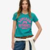 T-shirt med pufftryck T-shirt med pufftryck
