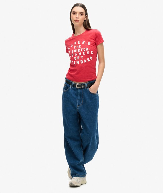 T-shirt med pufftryck T-shirt med pufftryck