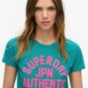T-shirt med pufftryck T-shirt med pufftryck